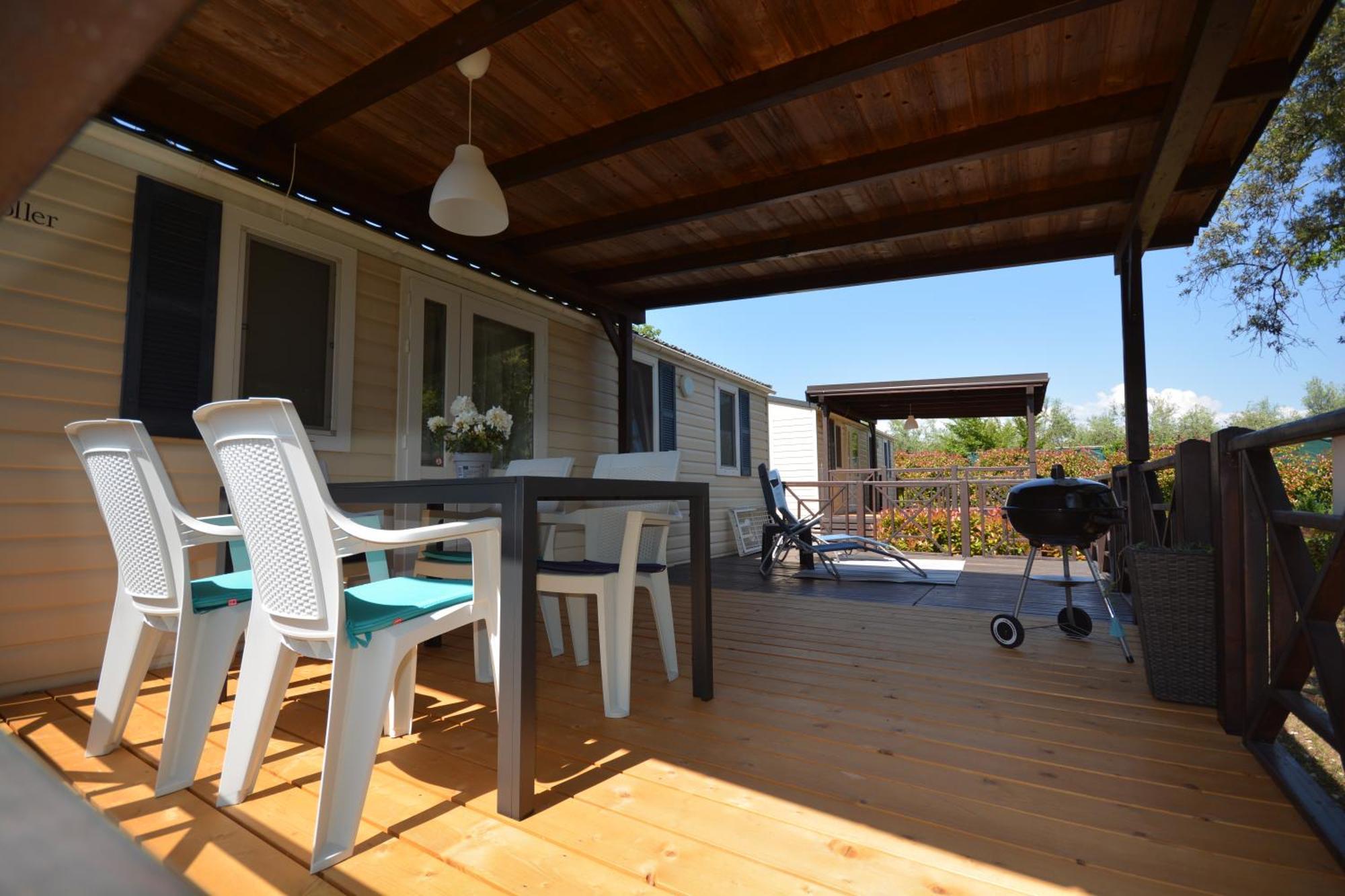 West Coast Mobilhome With Xxl Terrace In Naturist Resort Solaris Fkk Tar-Vabriga Exterior foto